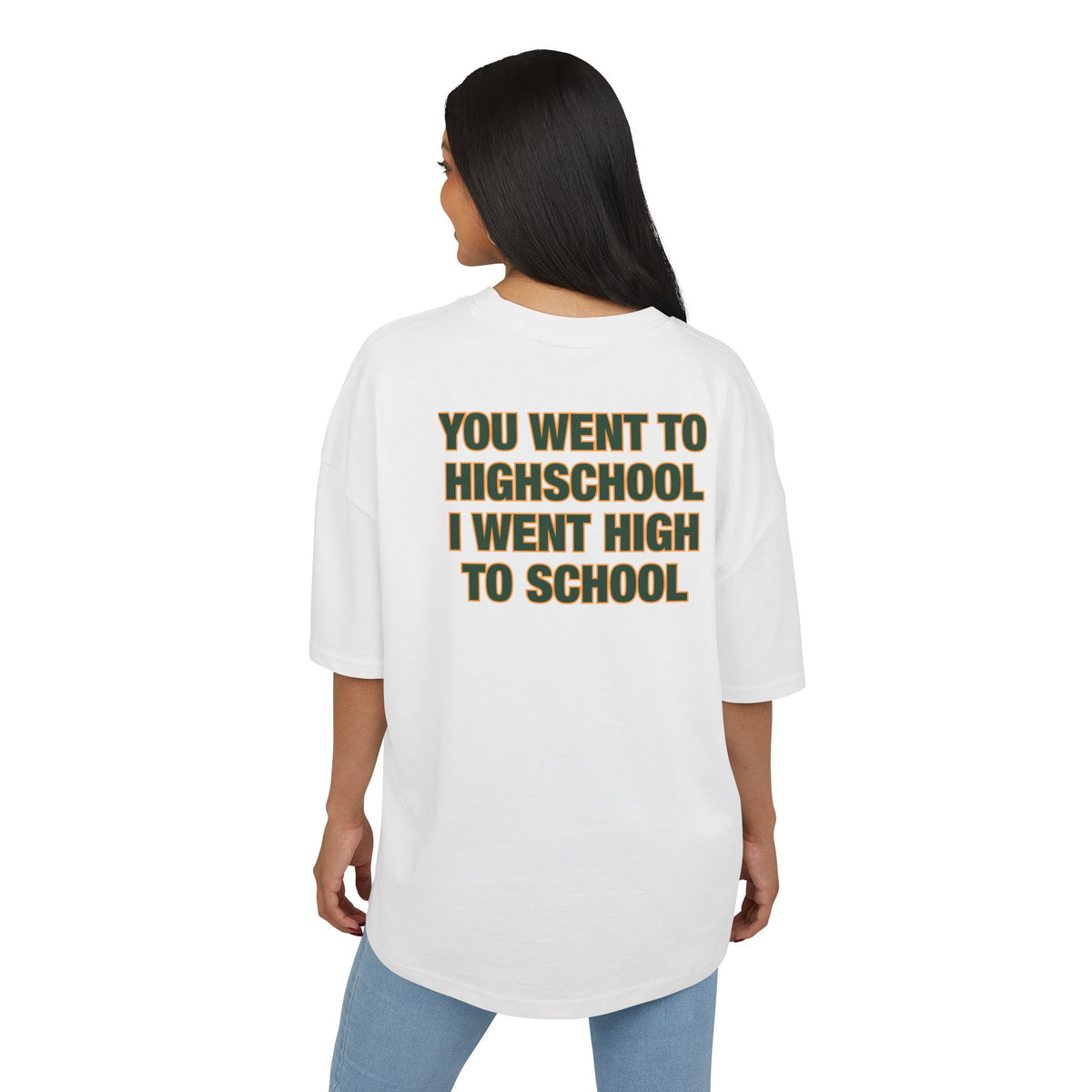 Highschool - Tee - white — lifestyle 2