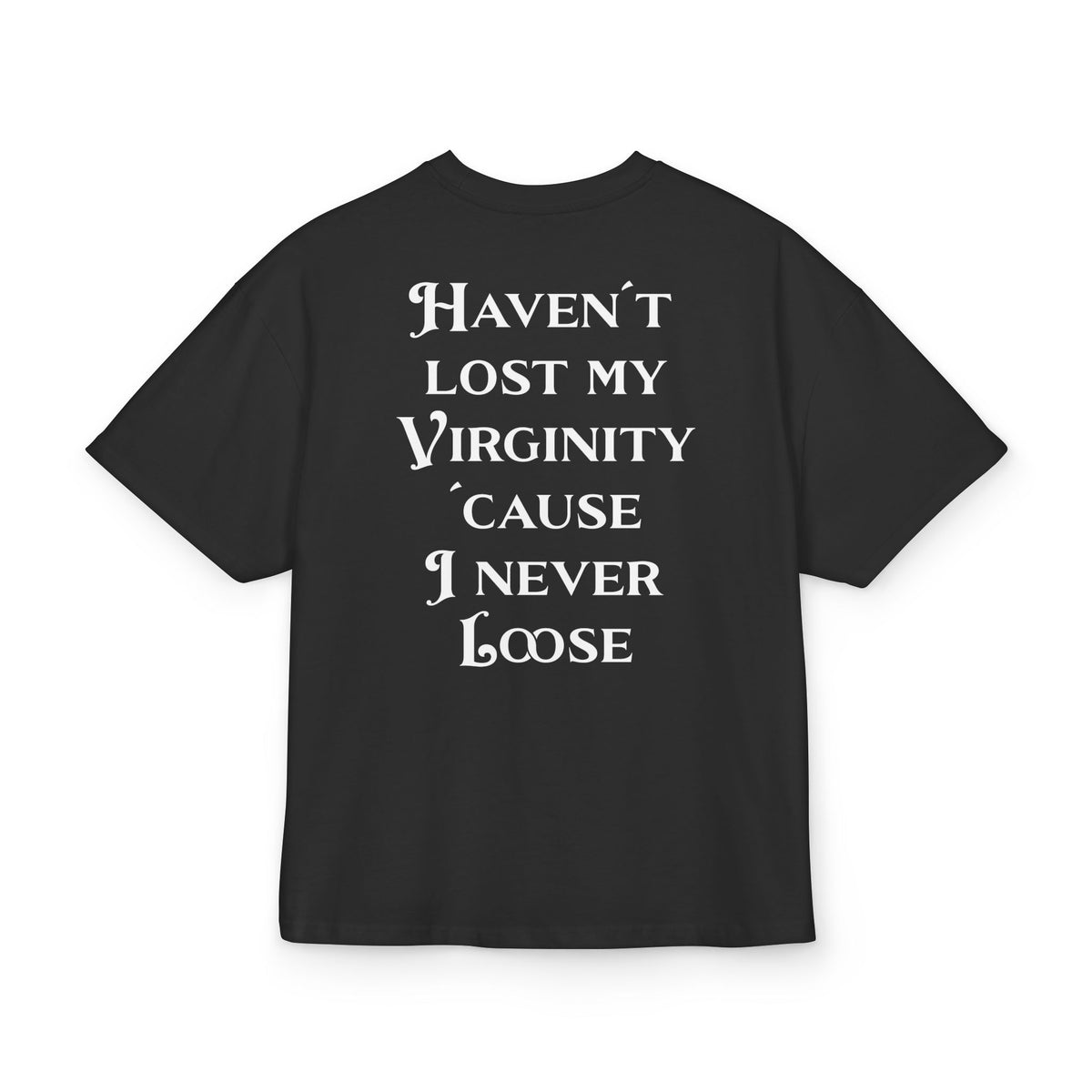 I Never Loose - Tee - black/white