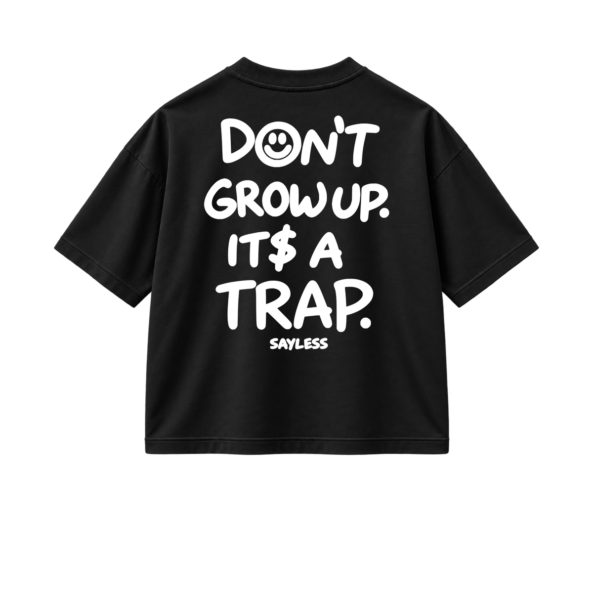 Don't Grow Up - Tee - black/white