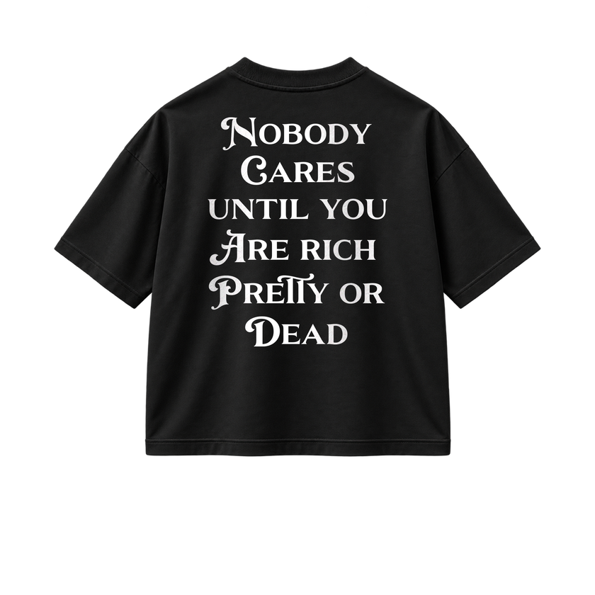 Nobody Cares Until - Tee - black/white