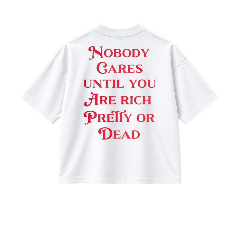 Nobody Cares Until - Tee - white/red