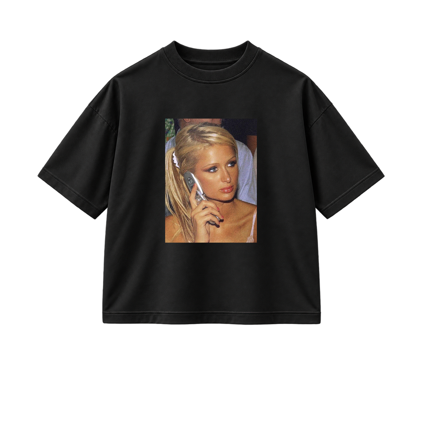 Paris Is Calling - Tee - black/white