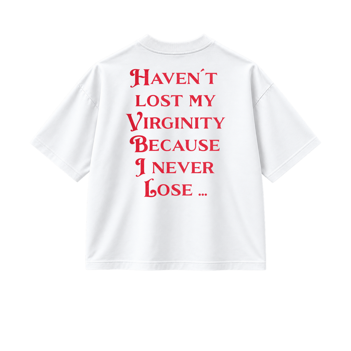 I Never Lose - Tee - white/red