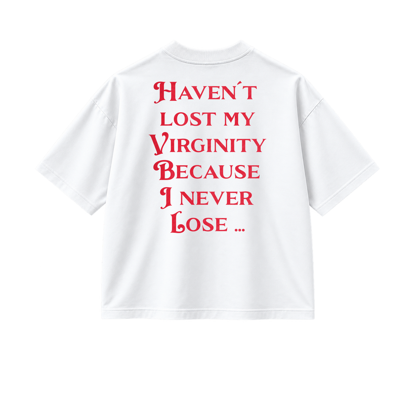 I Never Lose - Tee - white/red